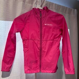 Girls Columbia Rain Jacket